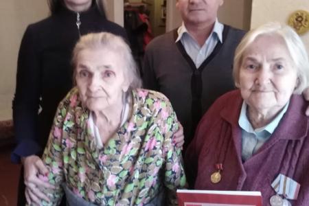 Тульские коммунисты в преддверии 75-летия Великой Победы продолжают чествовать своих земляков - «детей войны»