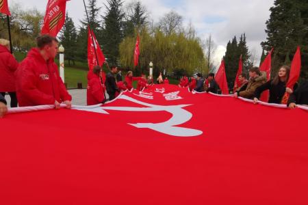 Краснодарский край. Автомарш «Наша Великая Победа» прошел по Туапсе и Сочи