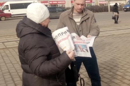 В Тульской области прошли пикеты  в рамках всероссийской акции протеста КПРФ