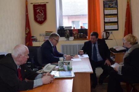 Московская область. Депутат-коммунист Александр Наумов провёл приём граждан в Кашире