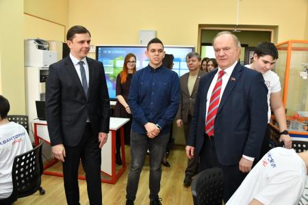 Завершился первый день рабочего визита Г.А. Зюганова в Орловскую область