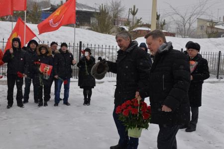 Коммунисты Новосибирска почтили память Иосифа Сталина