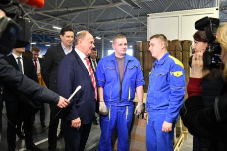 Завершился первый день рабочего визита Г.А. Зюганова в Орловскую область