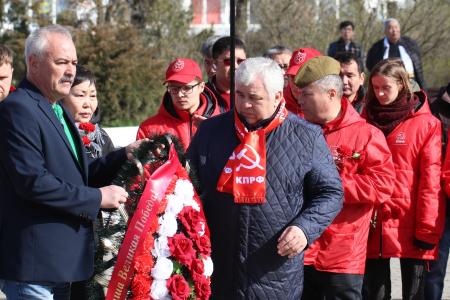 Эстафету автопробега «Наша Великая Победа» приняла Калмыкия  