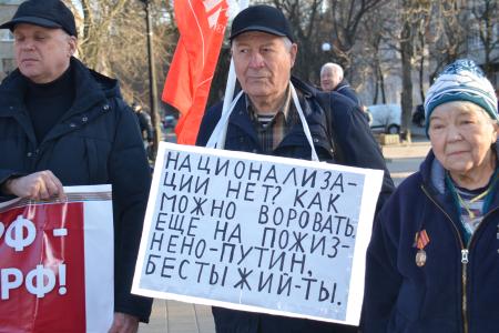 Обнуляйте систему! Митинг в Ростове-на-Дону