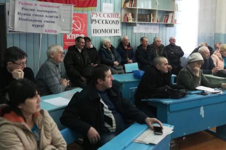 Саратовская область. Ольга Алимова посетила Новые Бурассы