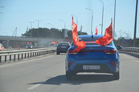 Марш-эстафета "Наша Великая Победа" стартовал в Севастополе