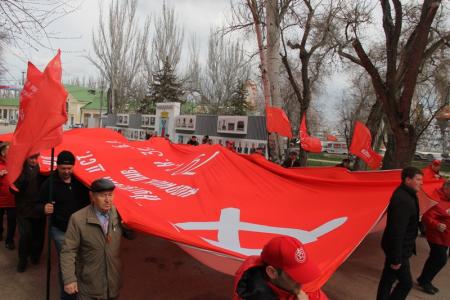 Город воинской славы Феодосия принял марш-эстафету «Наша Великая Победа»