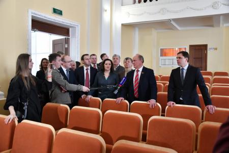 Завершился первый день рабочего визита Г.А. Зюганова в Орловскую область