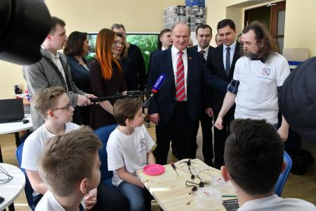 Завершился первый день рабочего визита Г.А. Зюганова в Орловскую область