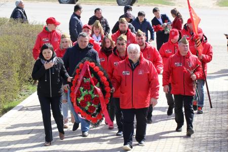 Эстафету автопробега «Наша Великая Победа» приняла Калмыкия  