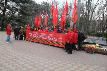 Город воинской славы Феодосия принял марш-эстафету «Наша Великая Победа»