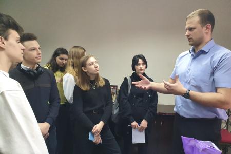 Тюменская область. Руководство КПРФ встретилось с учащимися общеобразовательной школы