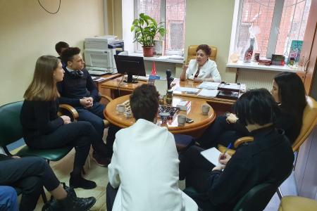 Тюменская область. Руководство КПРФ встретилось с учащимися общеобразовательной школы