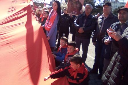 Пионеры Севастополя приняли участие в старте проекта «Наша великая Победа» 