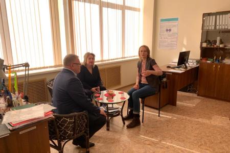 Московская область. Депутат КПРФ Александр Наумов посетил с рабочим визитом наукоград Пущино
