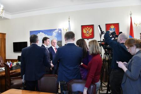 Завершился первый день рабочего визита Г.А. Зюганова в Орловскую область
