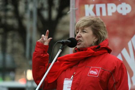 КПРФ провела в Петербурге митинг против «обнуления» президентских сроков