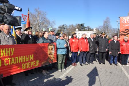 Марш-эстафета "Наша Великая Победа" стартовал в Севастополе