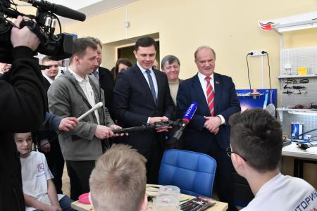 Завершился первый день рабочего визита Г.А. Зюганова в Орловскую область