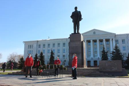 150-летие со Дня рождения Ленина отметили в Пскове