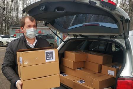 Московская область. Коммунисты Ленинского г.о. помогают медучреждениям