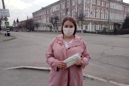 Самарская область. Медицинские маски жителям Сызрани
