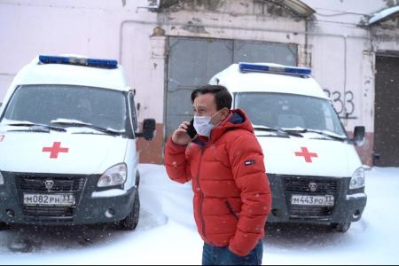 Владимирская область. Коммунисты доставили дезинфицирующие сдедства на "скорую"