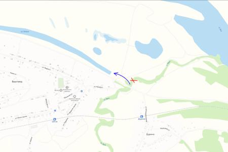 В Рязанском районе техника СПК «Вышгородский», принадлежащего депутату облдумы Митрохину, перегородила плотиной приток Оки