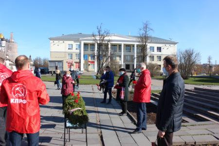 150-летие со Дня рождения Ленина отметили в Пскове