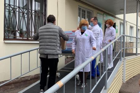 Минздрав Республики Башкортостан получил от депутатов-коммунистов более тонны антисептических средств