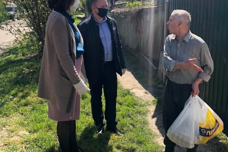 Краснодар. Продолжается помощь коммунистов нуждающимся 