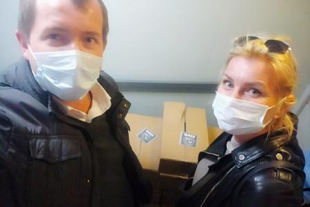 Московская область. Коммунисты Ленинского г.о. помогают медучреждениям