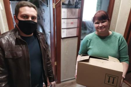 Московская область. Клинские коммунисты помогают людям