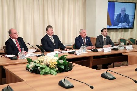 Из выступления В.И. Кашина на встрече руководства КПРФ с Председателем Правительства РФ М.В. Мишустиным