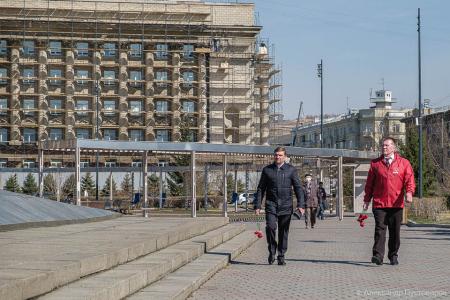 Коммунисты Красноярского края отметили 150-летие В.И. Ленина