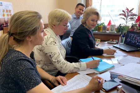 Лидер ВЖС-Надежда России Н.А. Останина провела online-конференцию с руководителями региональных отделений движения
