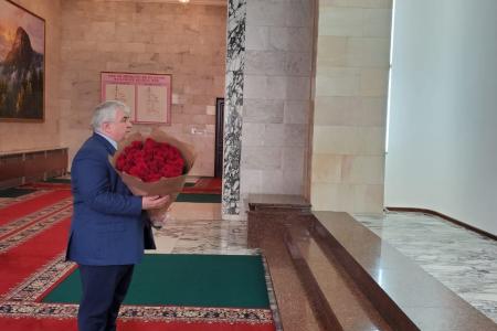 Официальная встреча Казбека Тайсаева с новым Послом КНДР в РФ Син Хон Чхолем