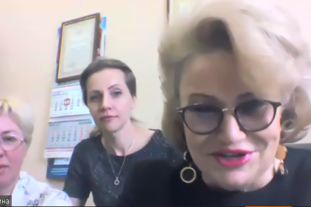 Лидер ВЖС-Надежда России Н.А. Останина провела online-конференцию с руководителями региональных отделений движения