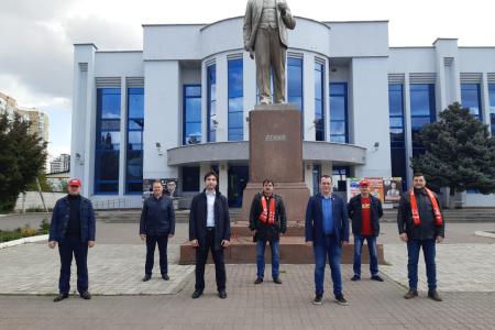 Краснодарский край. Активисты КПРФ отметили Ленинский юбилей