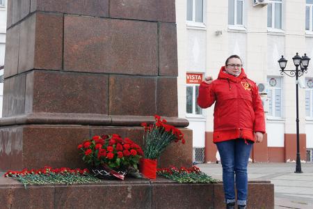 Ивановские коммунисты отметили 150-летие со дня рождения В.И. Ленина