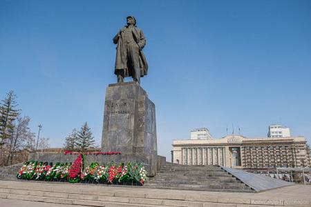 Коммунисты Красноярского края отметили 150-летие В.И. Ленина