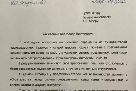 Тюменские коммунисты выступили  за спасение работников  парикмахерских и салонов красоты
