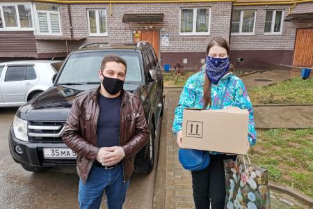 Московская область. Подмосковные коммунисты продолжают помогать незащищенным слоям населения, находящимся в самоизоляции