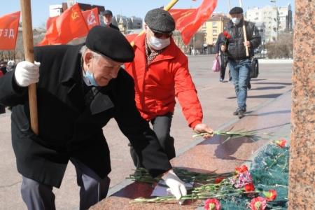 Забайкальские коммунисты отметили 150-летие В.И. Ленина