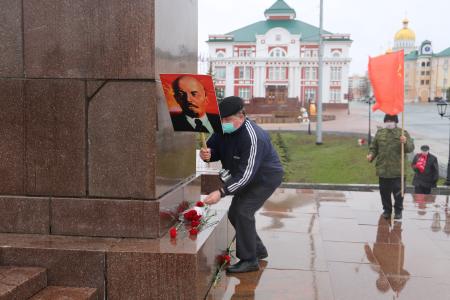 По всей Мордовии отметили 150-летие В.И. Ленина