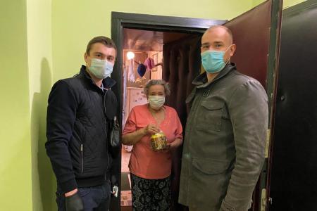 Московская область. Молодые коммунисты Балашихи всегда рядом с жителями города!