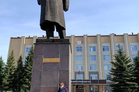 Алтайский край. Имя Ленина с нами в любых испытаниях!