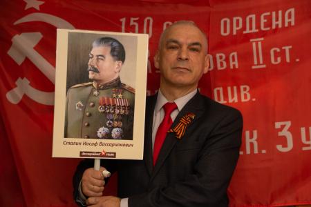 Акция "Ленин-Сталин-Победа" в Архангельской области 