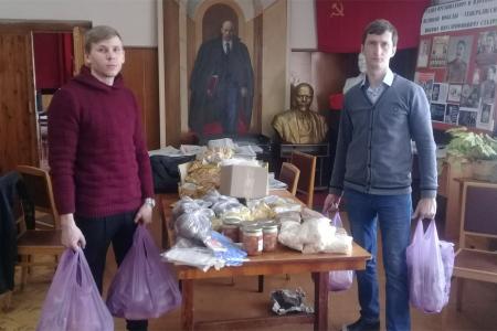 Комсомольцы Брянщины проводят акцию «Своих не бросаем!»